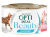 Optimeal Beauty Podium Tuna влажный корм для котов, для шерсти и кожи, в соусе с тунцом и кальмаром